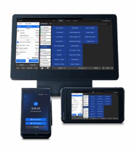 SkyTab POS system for small businesses payment processing.